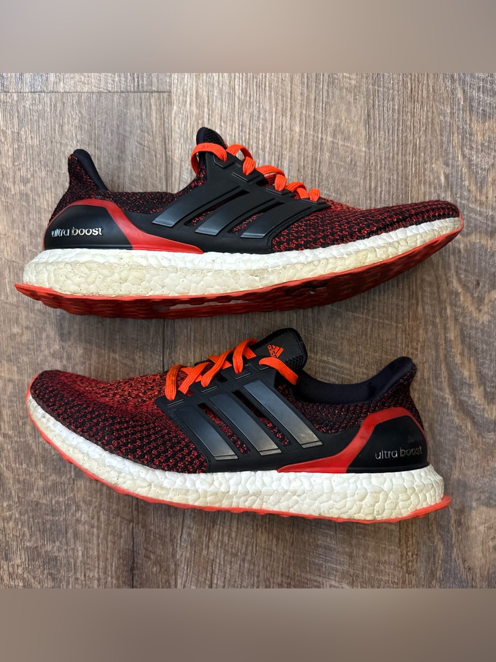 Adidas UltraBoost 2.0 Solar Red Black White